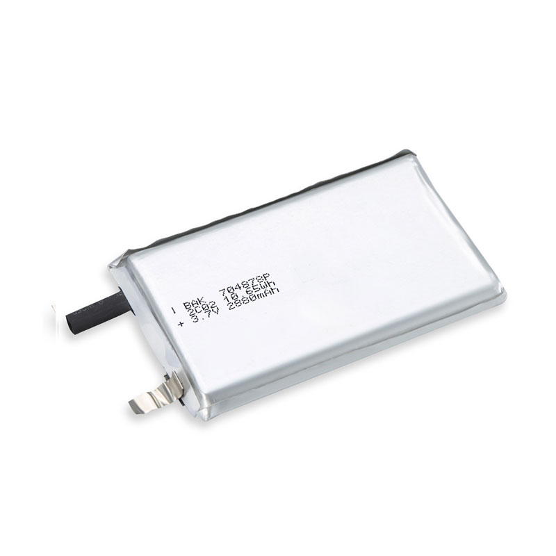 Lithium-polymer battery cell 704878P